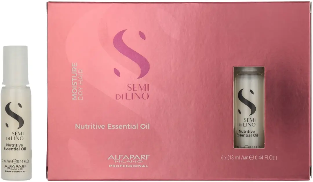 Alfaparf Milano Semi Di Lino Moisture Nutritive Essential Oil 6x13ml