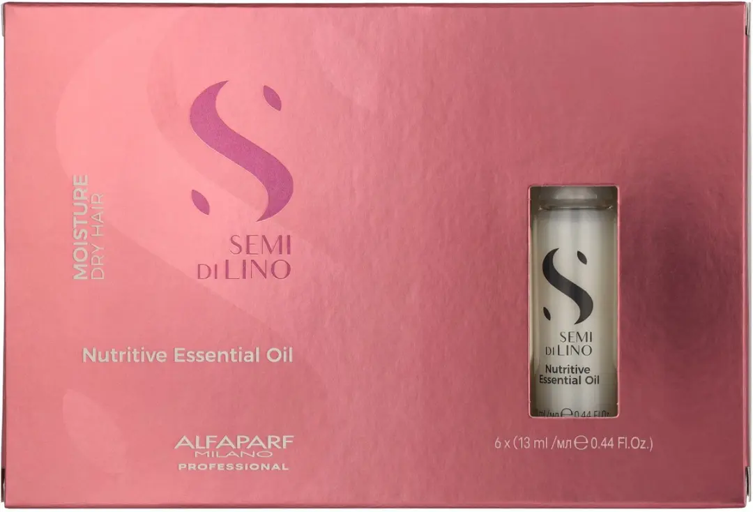 Alfaparf Milano Semi Di Lino Moisture Nutritive Essential Oil 6x13ml