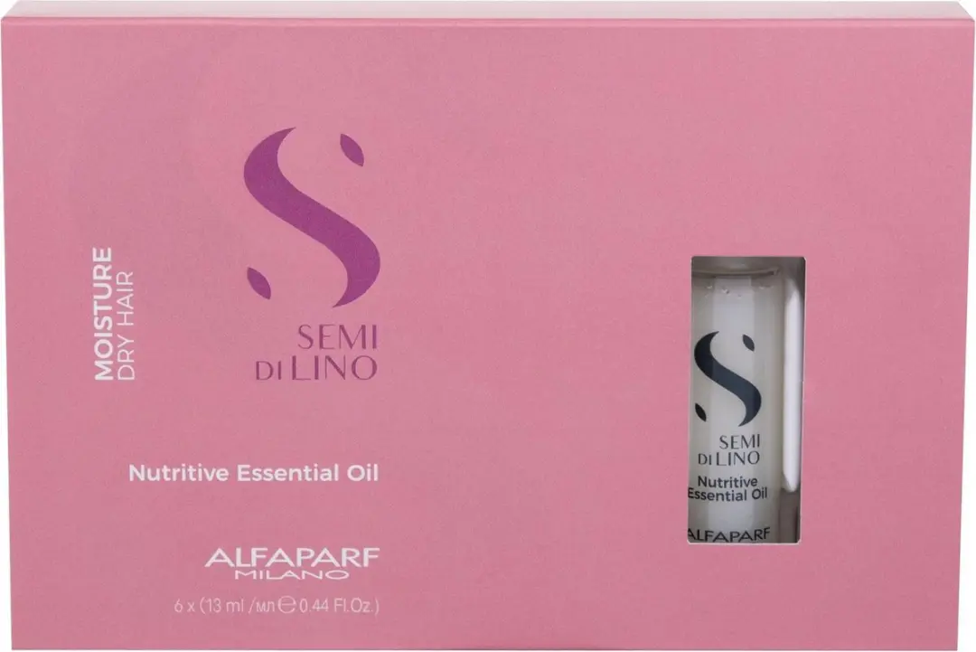 Alfaparf Milano Semi Di Lino Moisture Nutritive Essential Oil 6x13ml