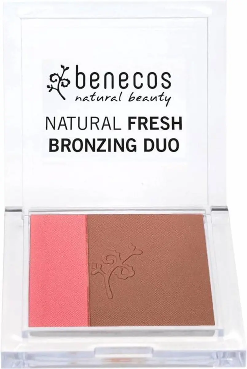 Benecos Natural Fresh Bronzing DUO Ibiza Nights - 8g - Medium huidskleur