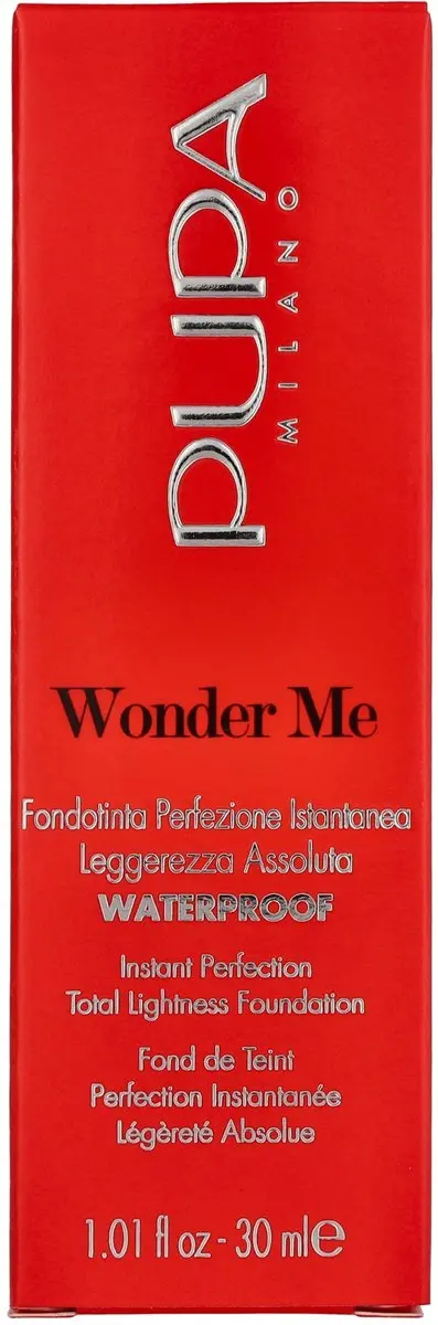 Pupa Milano Wonder Me Foundation 020 Light Beige
