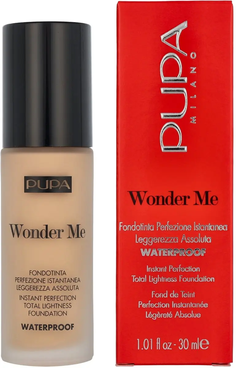 Pupa Milano Wonder Me Foundation 020 Light Beige
