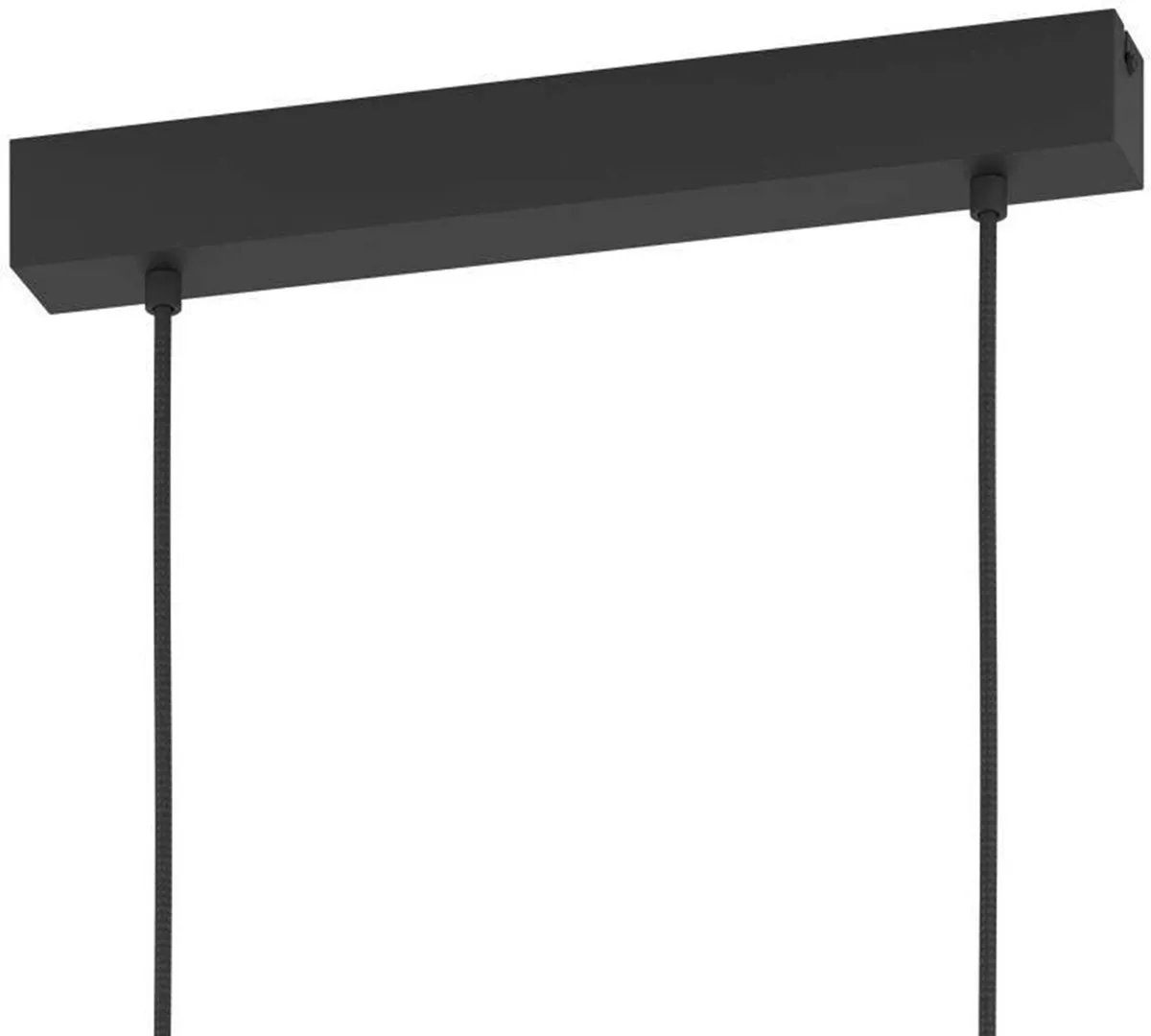 Eglo Tarrafo Hanglamp E27 - 4 Lichtpunten - 88cm - Zwart/Bruin