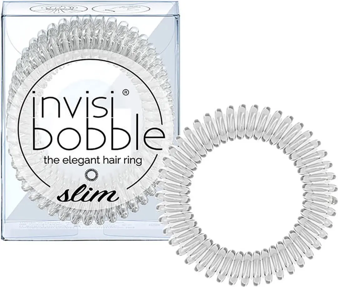 Invisibobble SLIM Transparant - 3 Stuks