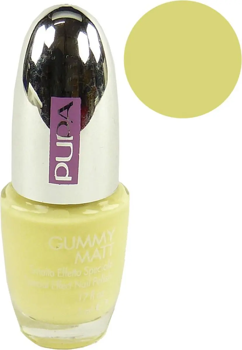 Pupa Milano Gummy Yellow Nagellak 10ml