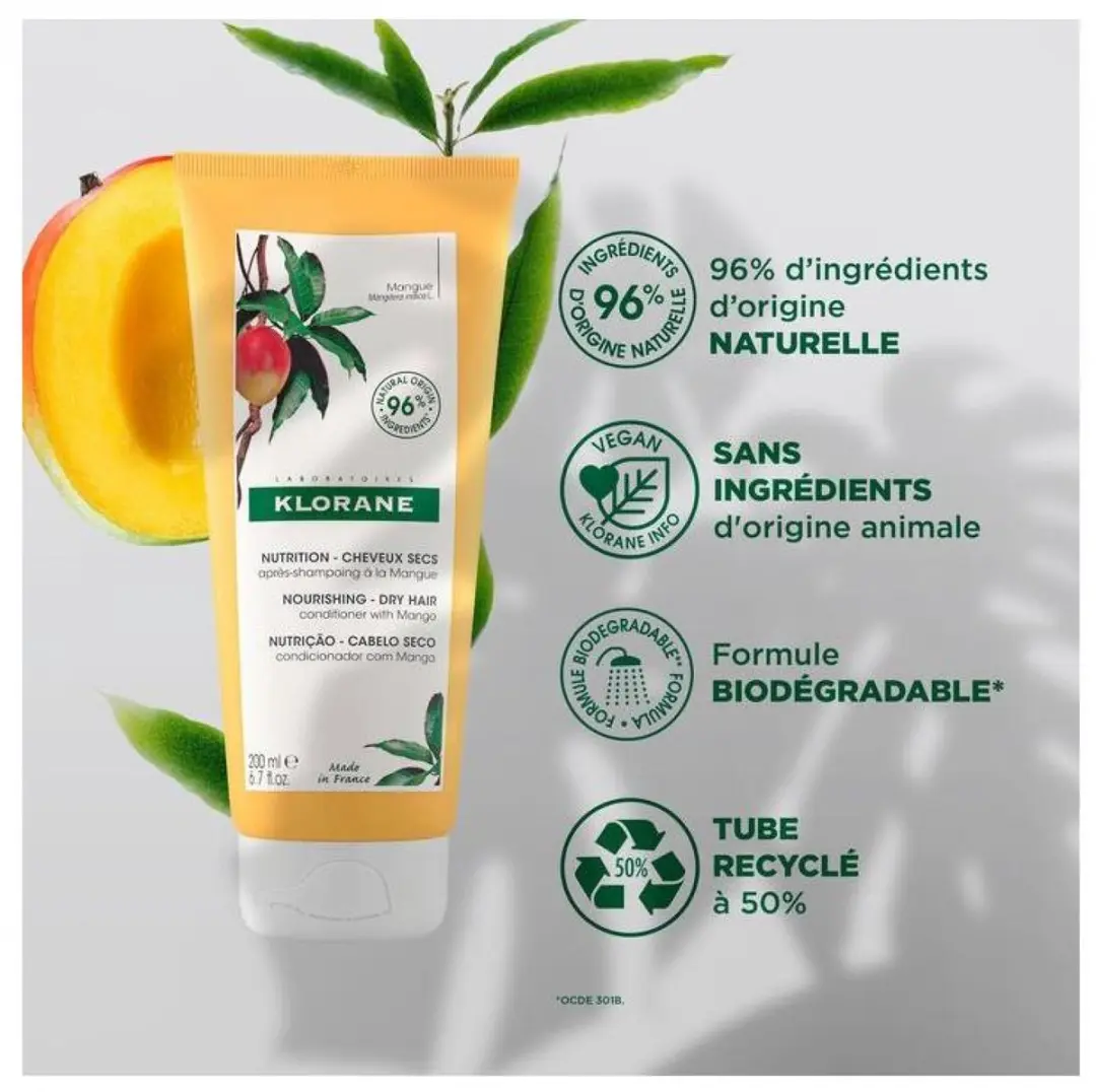 Klorane Beurre de Mangue Conditioner 200ml