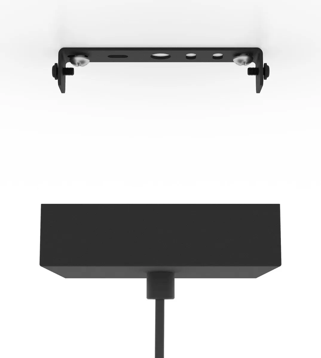 Eglo Nafferton Hanglamp E27 - Hout - Zwart/Bruin - afbeelding 6 van 6