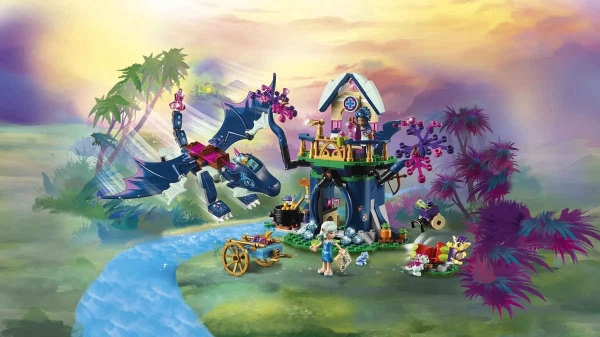 LEGO Elves Rosalyns Genezingsschuilplaats 41187 - 460 Stukken - afbeelding 3 van 6