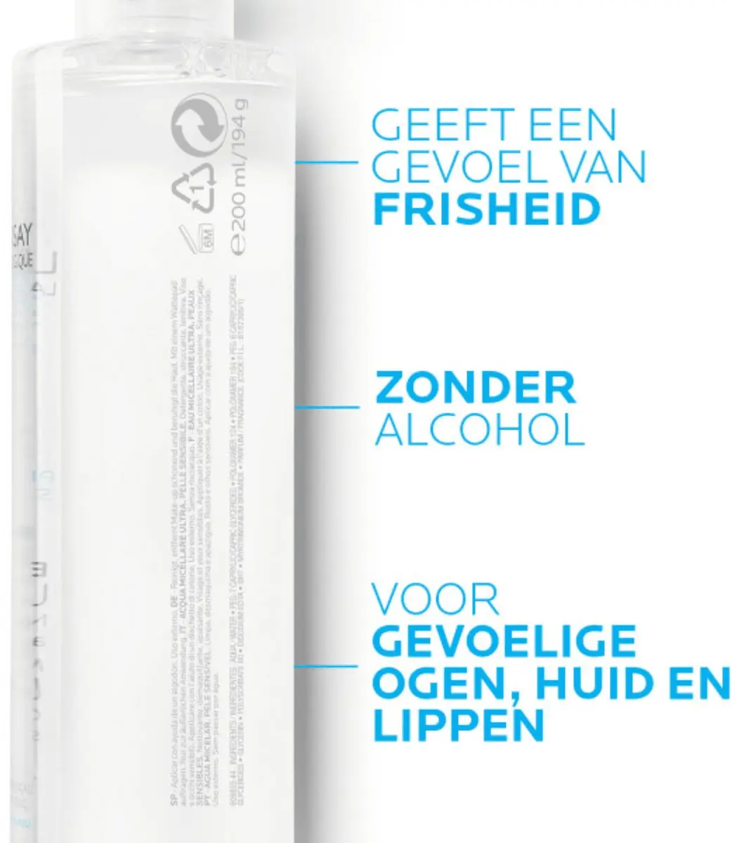 La Roche-Posay Micellair Water Ultra Gevoelige Huid 200ml