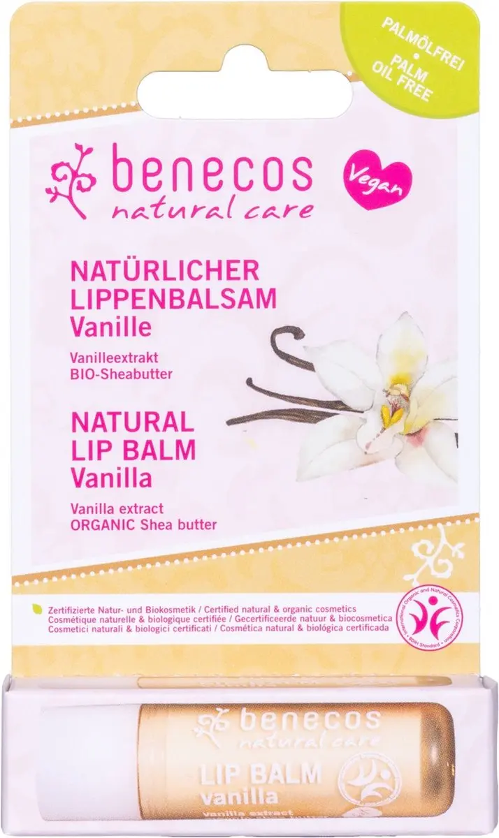 Benecos Lipbalm Natural Vanille 4.8g