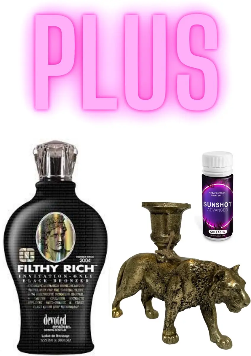 Devoted Creations Filthy Rich 360ml Tijger Kandelaar Bronze