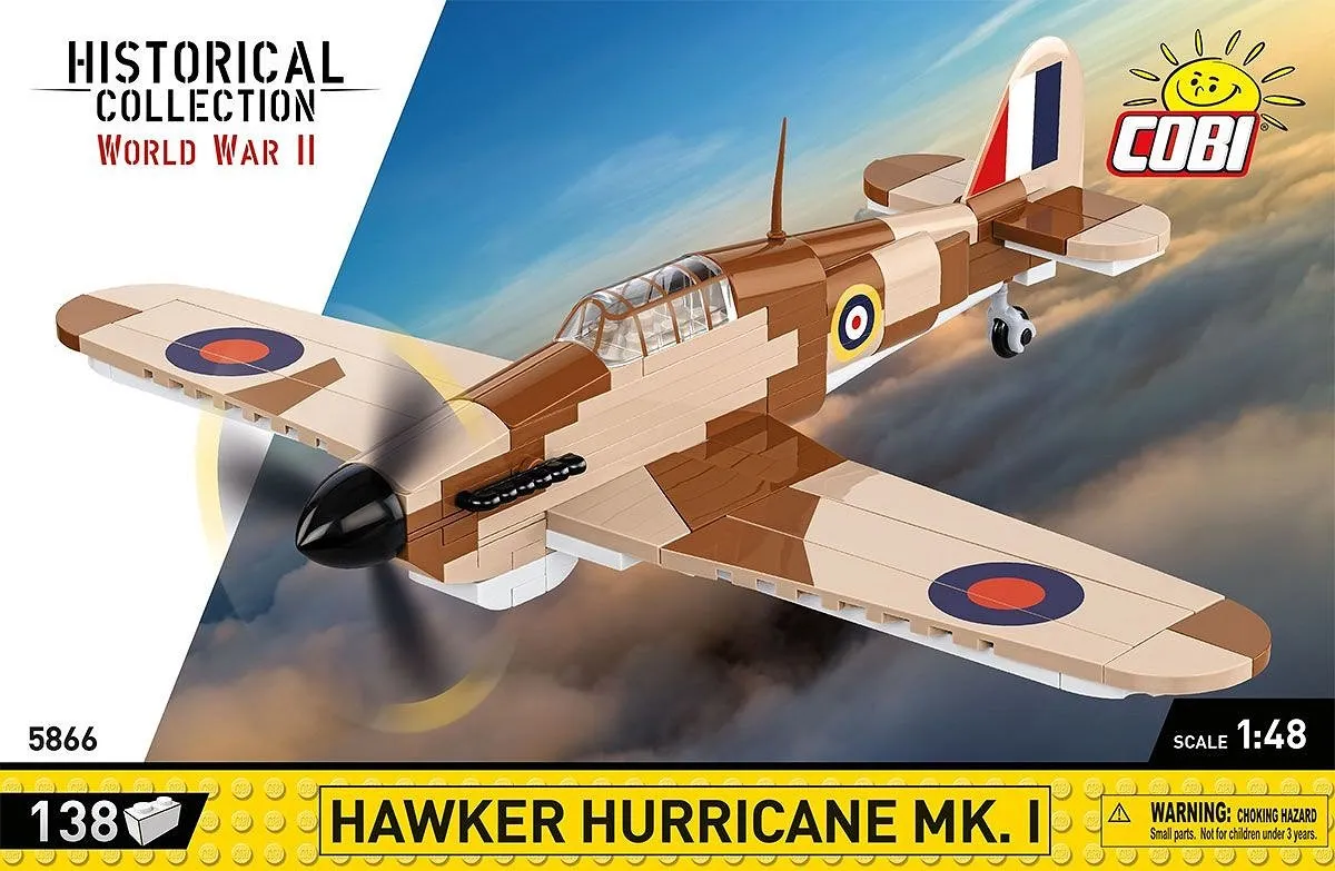 Cobi Hawker Hurricane MK.1 COBI-5866 - 138 Onderdelen - Meerkleurig