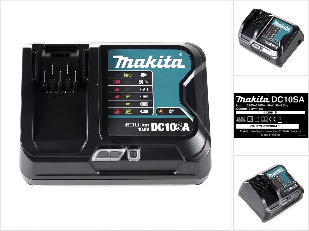 Makita DC10SA Acculader 10.8V