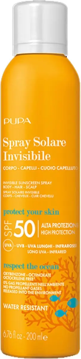 Pupa Milano Invisible Sunscreen Spray SPF50 200ml