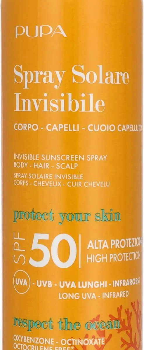 Pupa Milano Invisible Sunscreen Spray SPF50 200ml