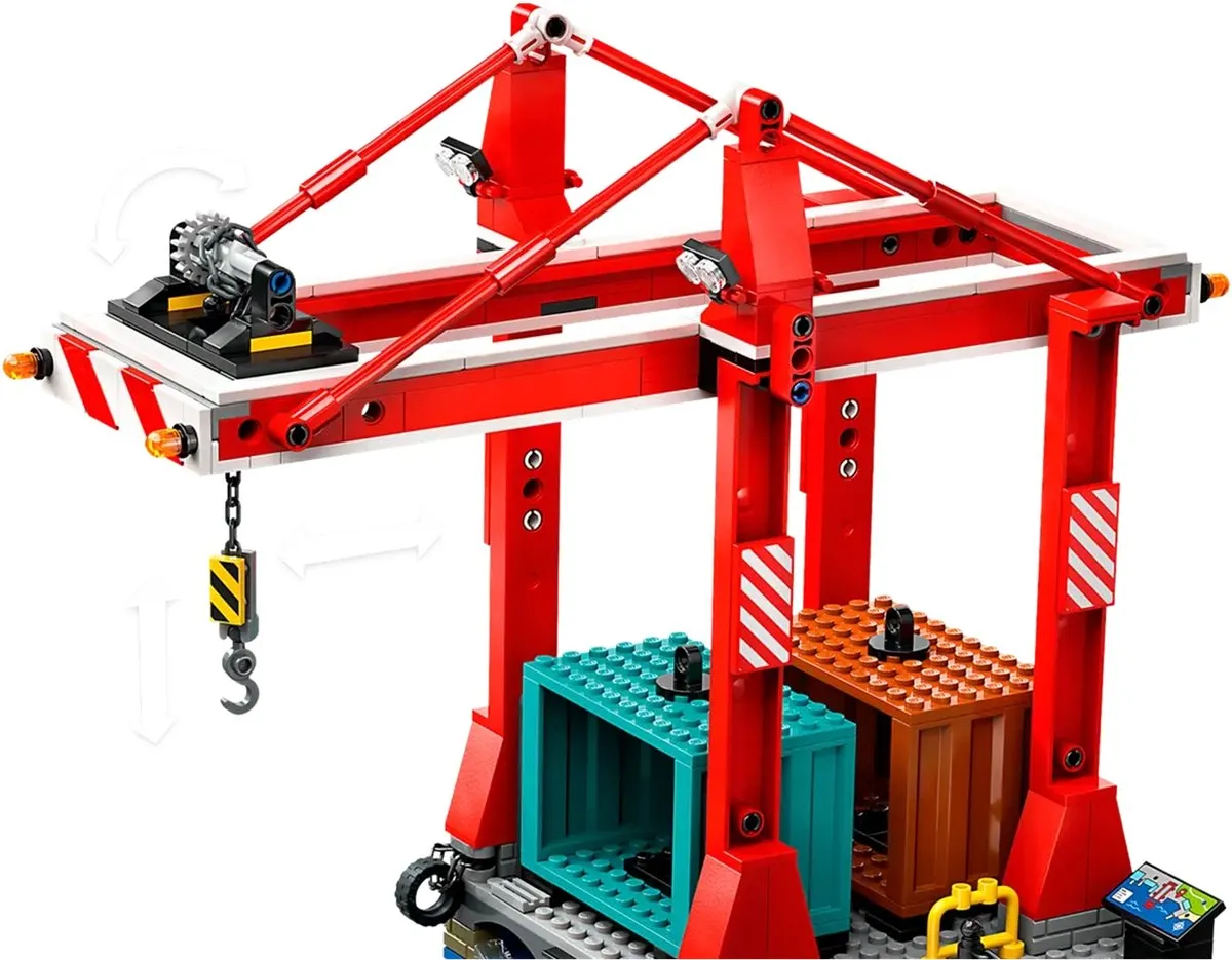 LEGO City Haven met Vrachtschip 60422 - 1226 Stukken - afbeelding 4 van 6