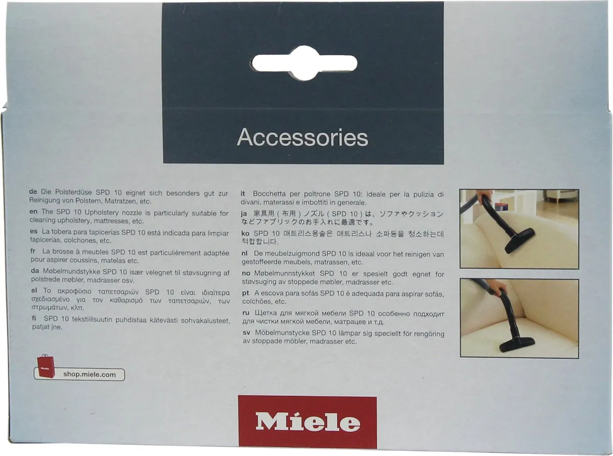 Miele SPD20 Meubelzuigmond - 35mm - Wit - afbeelding 6 van 6