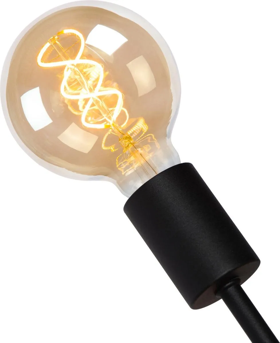 Lucide Lester Hanglamp 6xE27 - Zwart