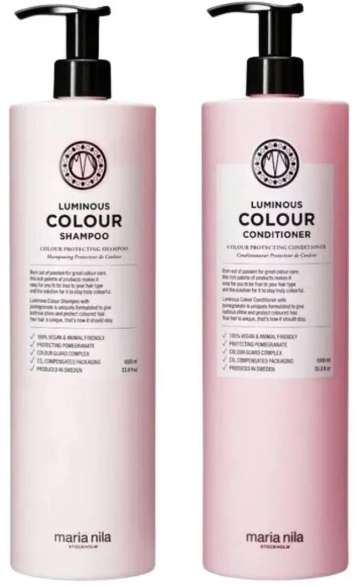 Maria Nila Luminous Colour XL Care Set - 2000ml