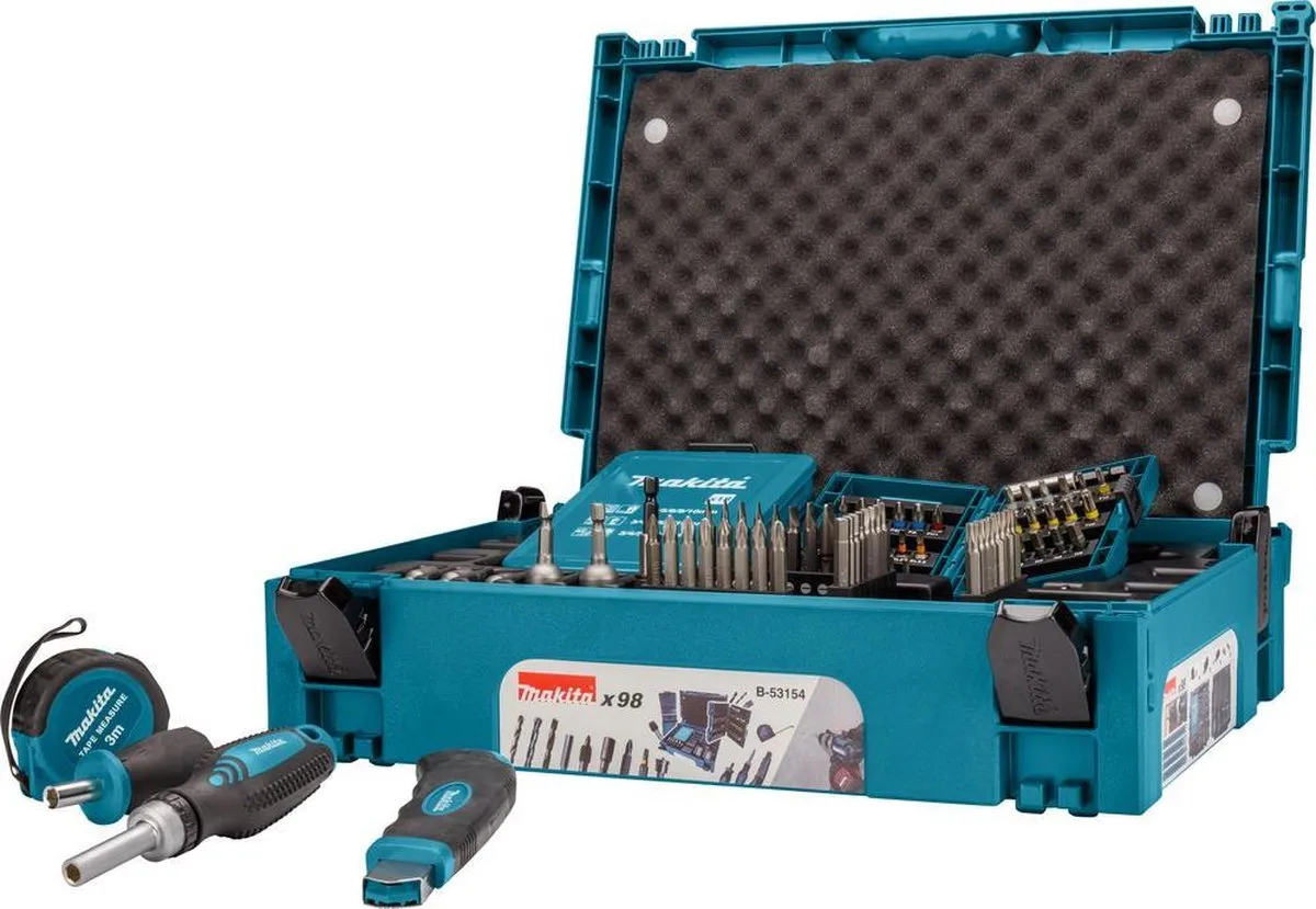 Makita B-53154 Boor-/Schroefbitset 98-delig - afbeelding 6 van 6
