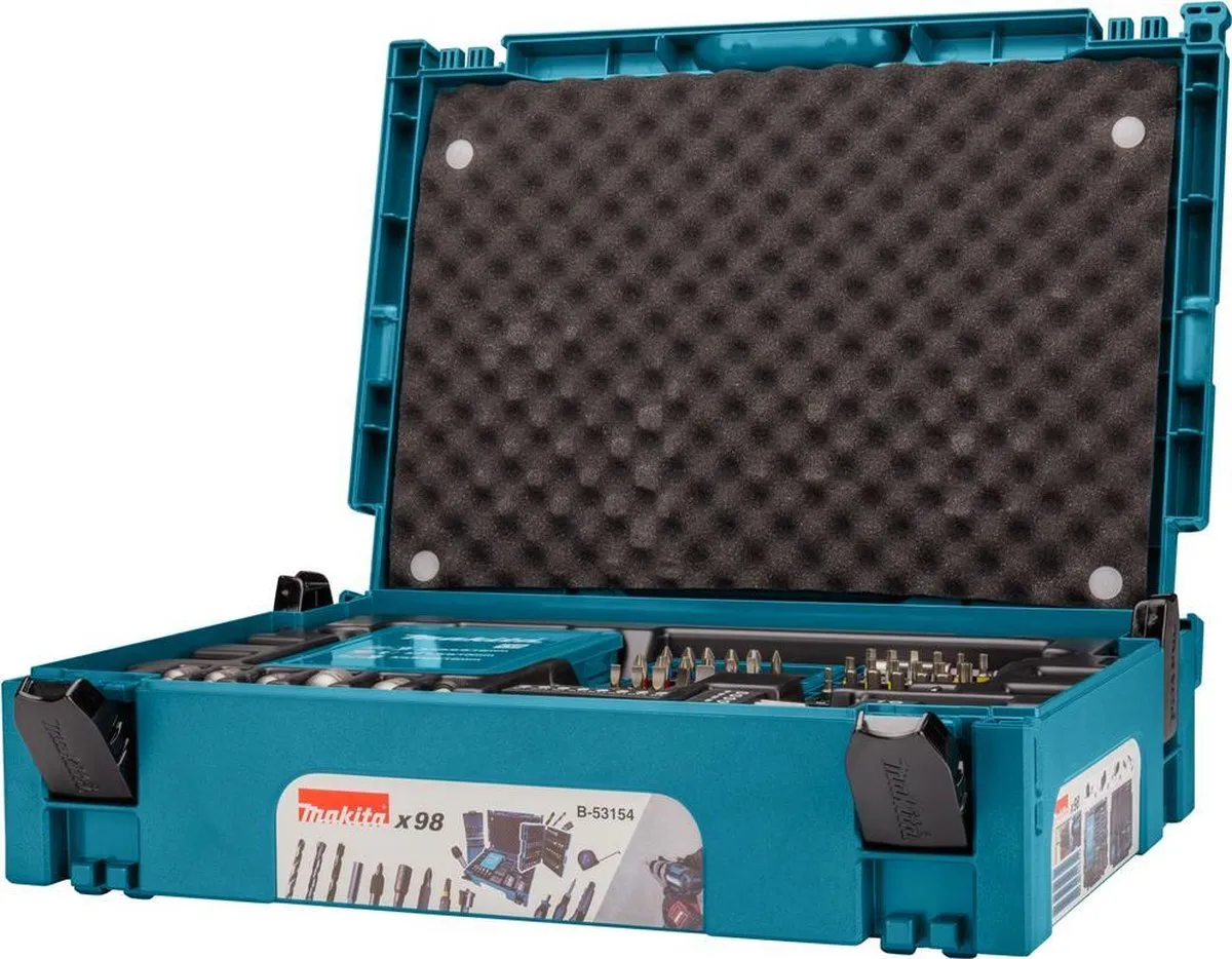 Makita B-53154 Boor-/Schroefbitset 98-delig