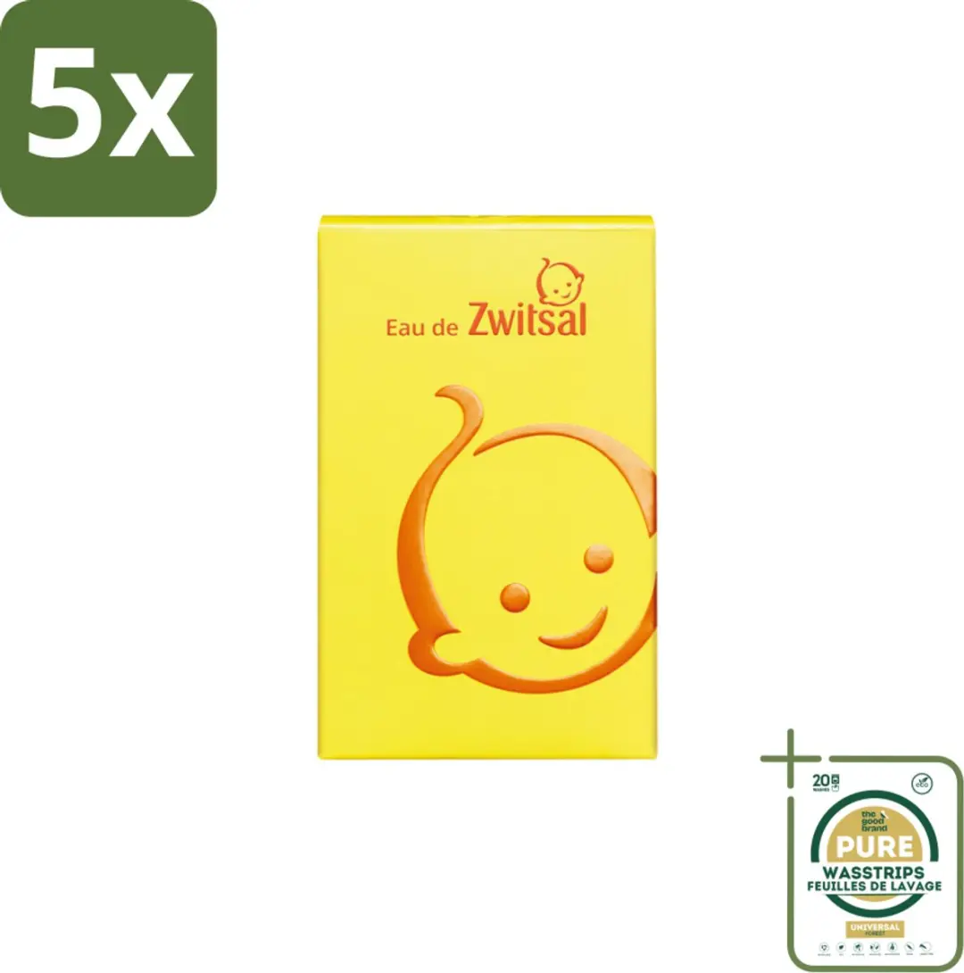 Zwitsal Eau de Toilette 95ml - 5 Stuks
