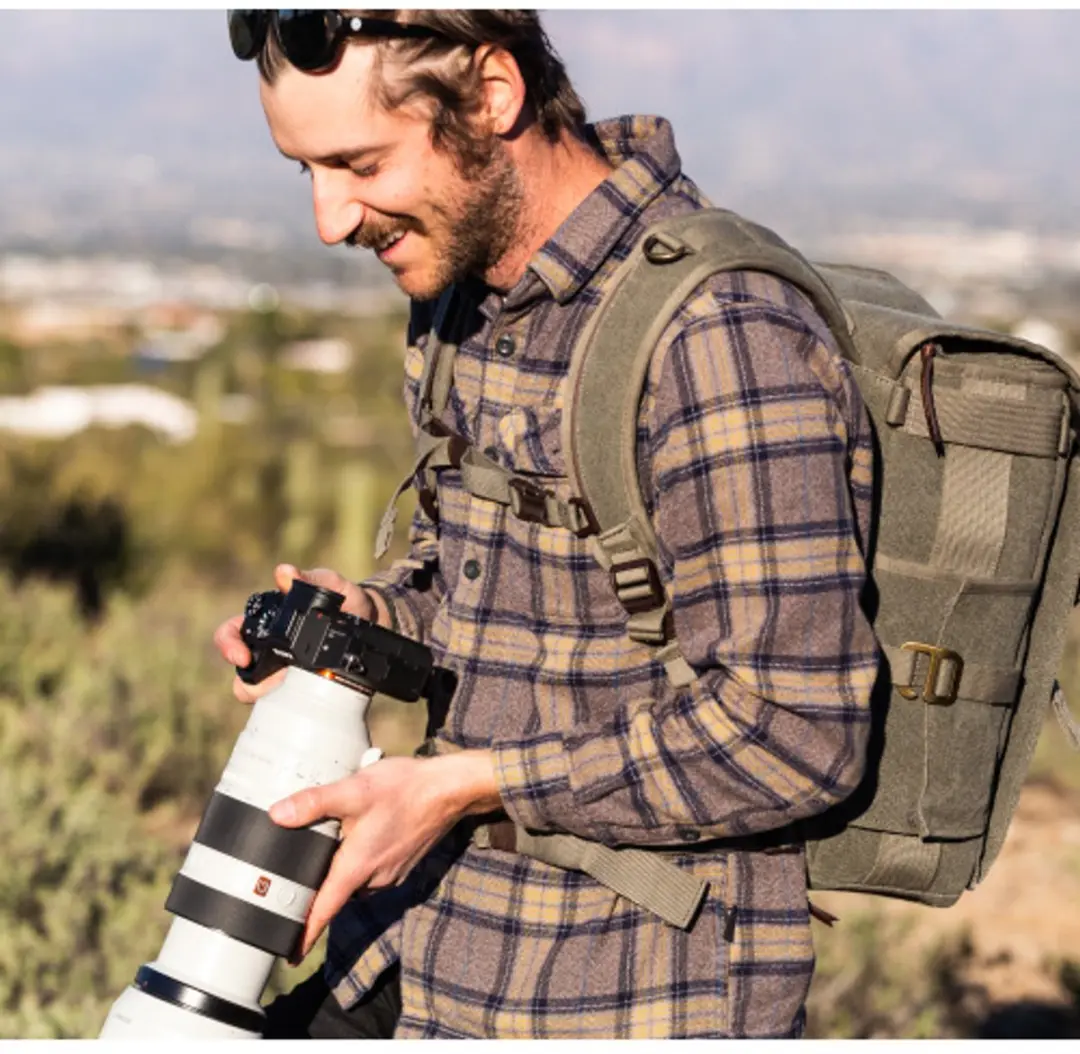 Think Tank Retrospective Backpack 15 Rugtas - 15" - 4 Lenzen - L - Pinestone