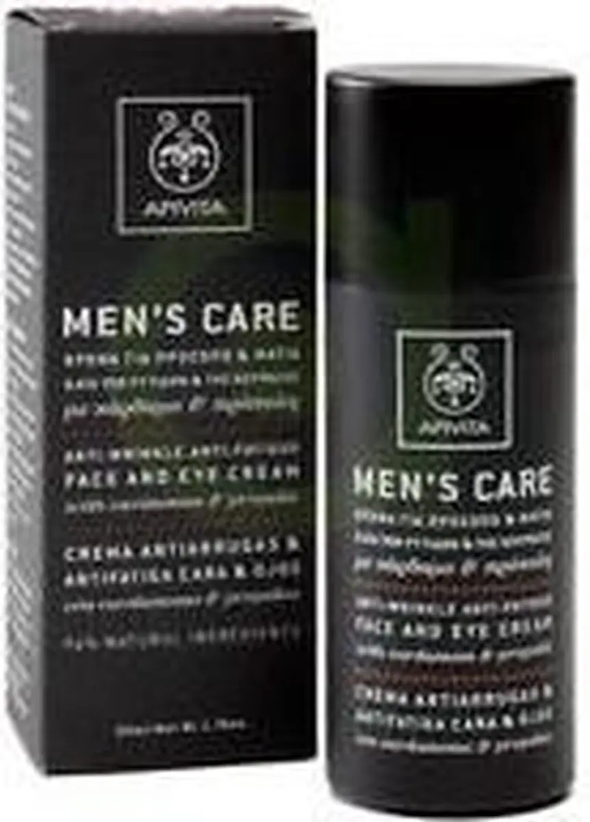 Apivita Anti-Wrinkle Anti-Fatigue Oog- en Gezichtscrème 50ml