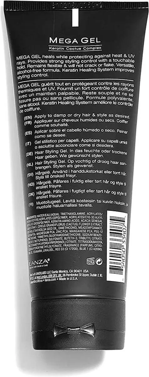 L'Anza Healing Style Mega Gel 200ml