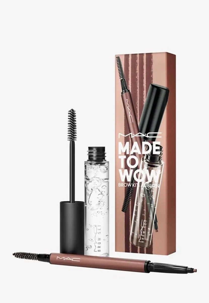 MAC Made to Wow Brow Kit Auburn Penny Clear