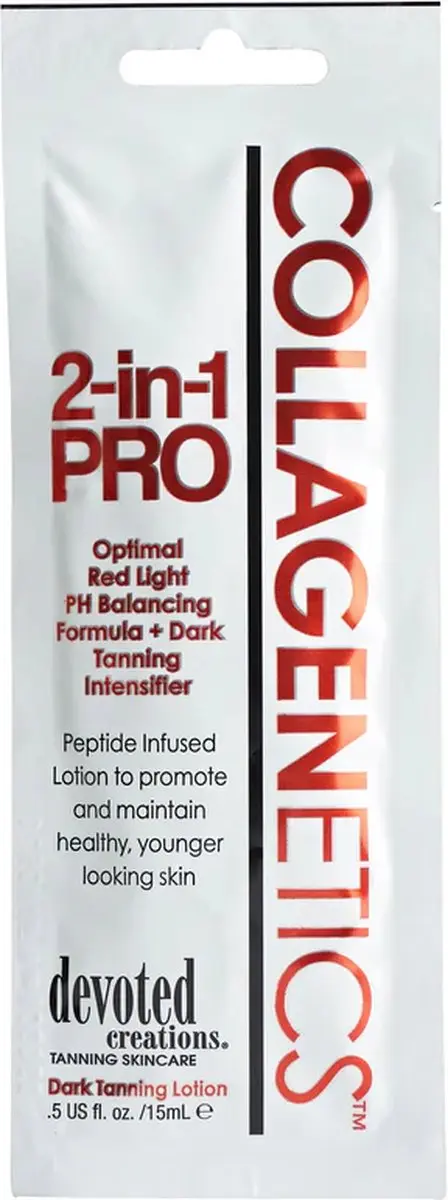 Devoted Creations Collagenetics 2-in-1 Lotion Pro Zonnebankcrème 15ml