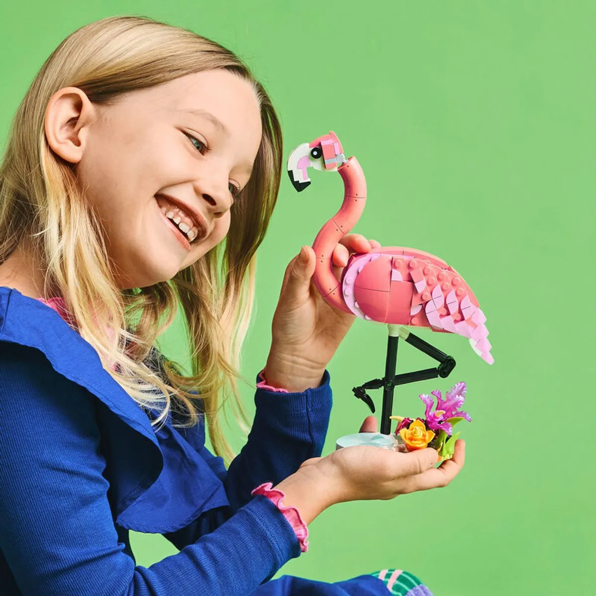 LEGO Creator 3in1 Wilde Dieren Roze Flamingo 31170 - 288 Stukken