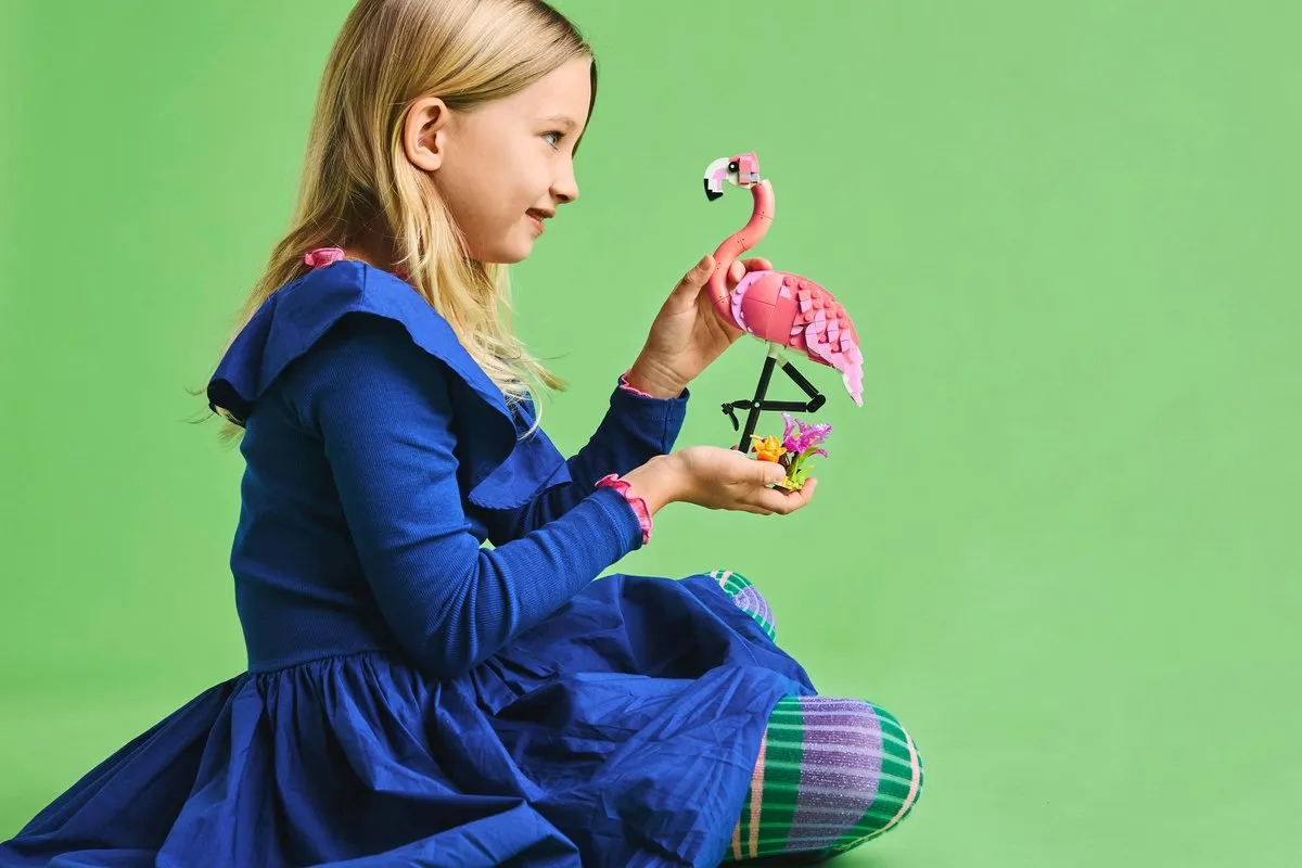 LEGO Creator 3in1 Wilde Dieren Roze Flamingo 31170 - 288 Stukken