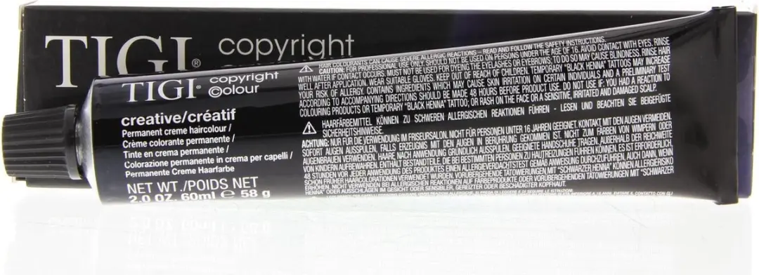 TIGI Copyright Colour Permanent Crème Emulsie 5/6 5R
