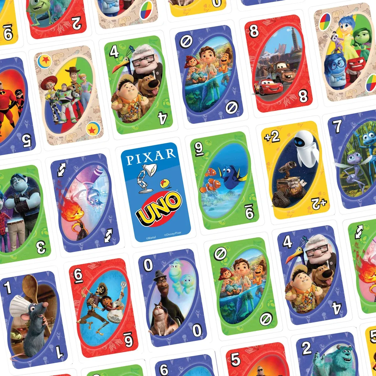 Mattel UNO Pixar Kaartspel - 2-6 Spelers
