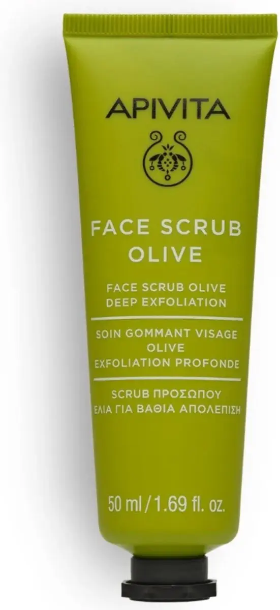 Apivita Face Scrub met Olijf