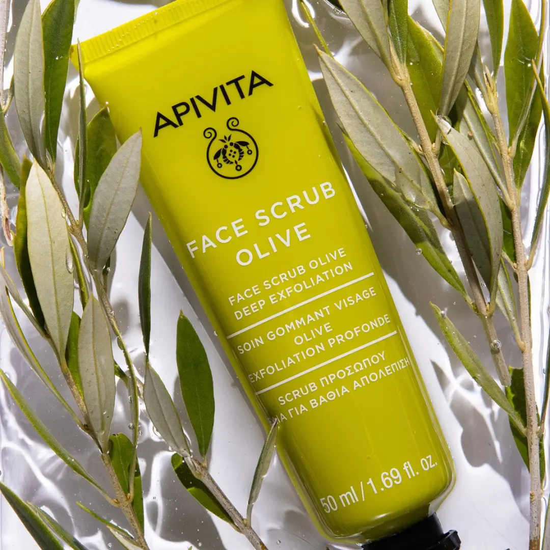 Apivita Face Scrub met Olijf - 50ml