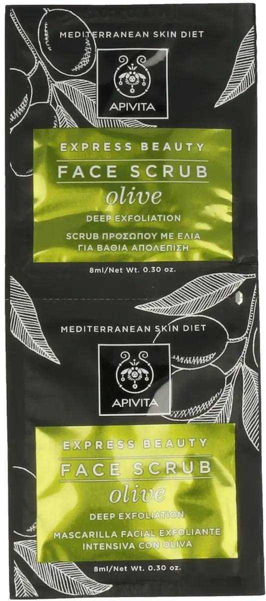 Apivita Face Scrub met Olijf - 50ml