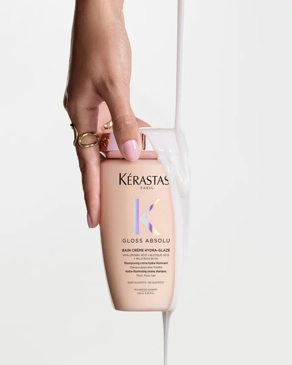 Kérastase Gloss Absolu Bain Riche Crème Hydra-Glaze Shampoo 250ml
