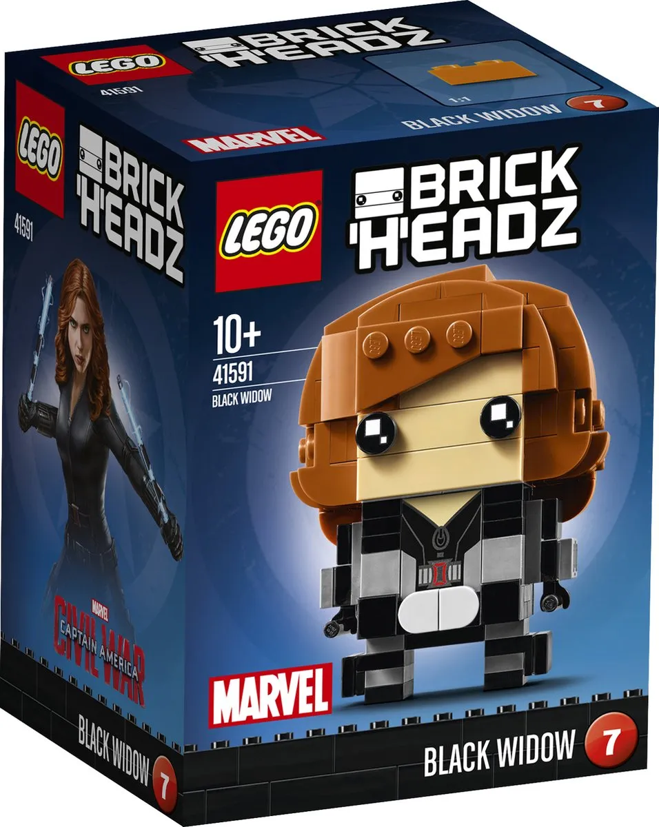 LEGO BrickHeadz Black Widow 41591
