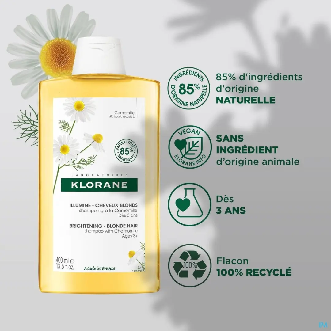 Klorane Haar Brightening Shampoo Blond 200ml