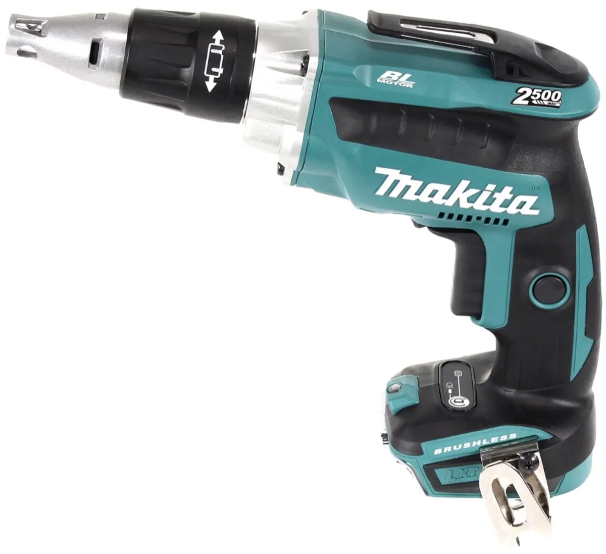Makita DFS 250 RGJ Accu-Droogbouwschroevendraaier 18V - 2x 6.0Ah + Lader + Makpac