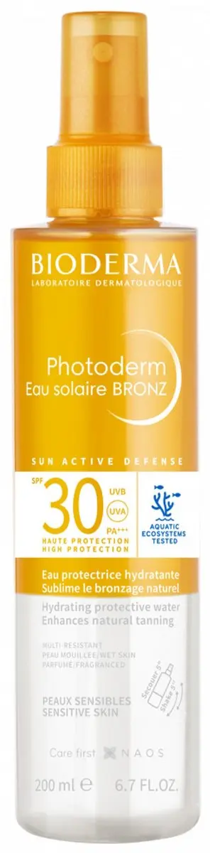 Bioderma Photoderm Bronz Hydraterend Beschermend Water SPF30 200ml
