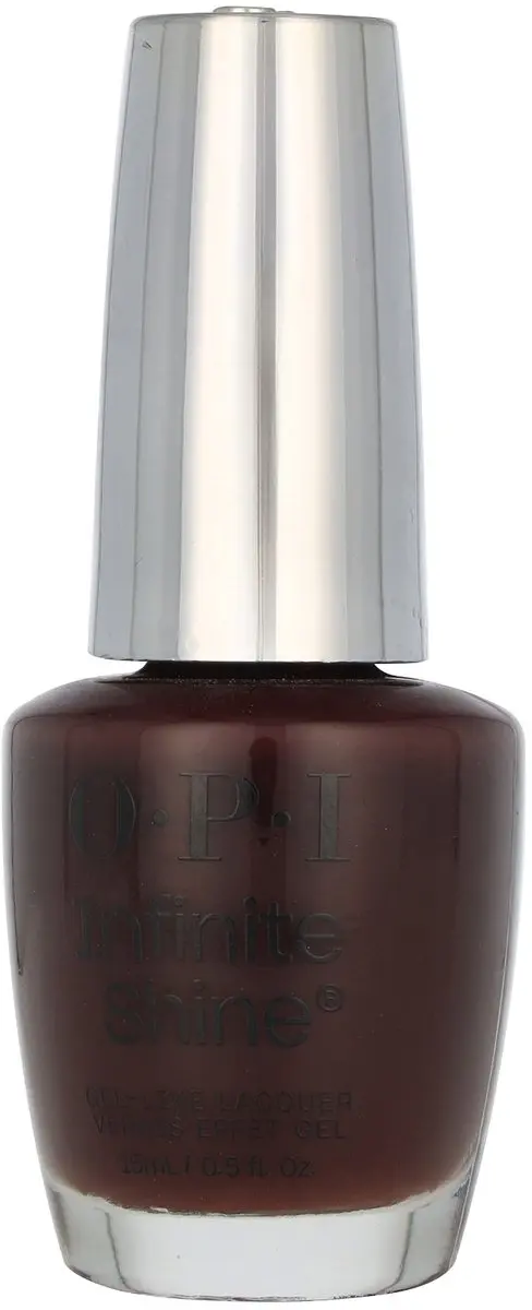 O.P.I. Infinite Shine Not Afraid Of The Dark Nagellak - 15ml - Donkerbruin