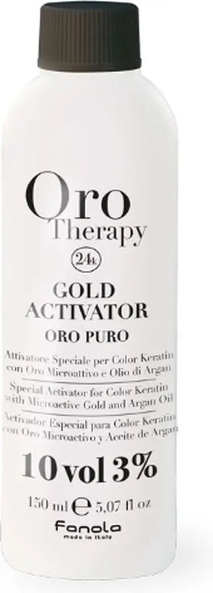Fanola Oro Therapy Gold Activator 20 Volumi 150ml