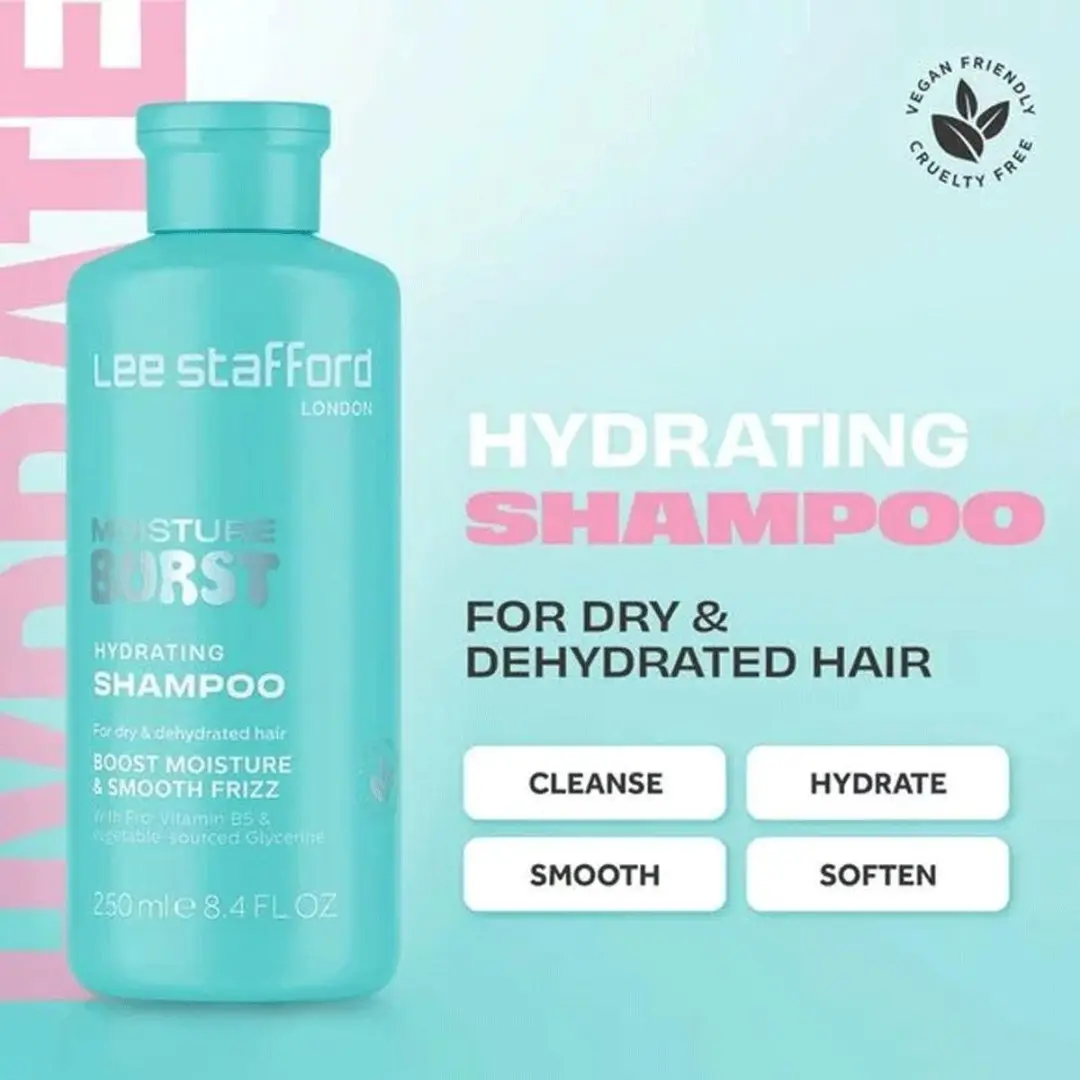 Lee Stafford Moisture Burst Shampoo 250ml