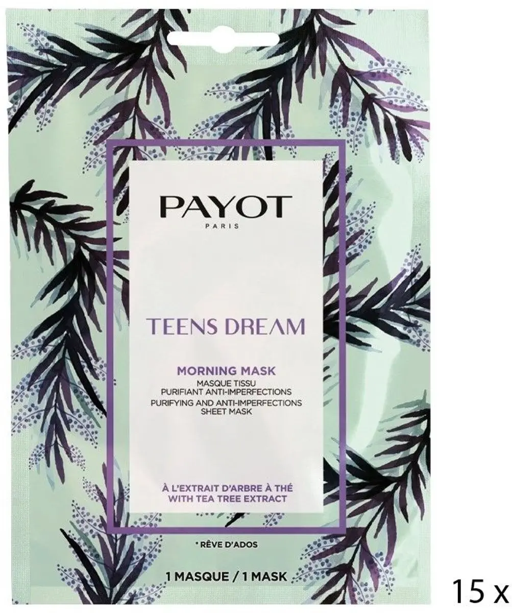 Payot Morning Mask Teens Dream 15x19 - 1519ml