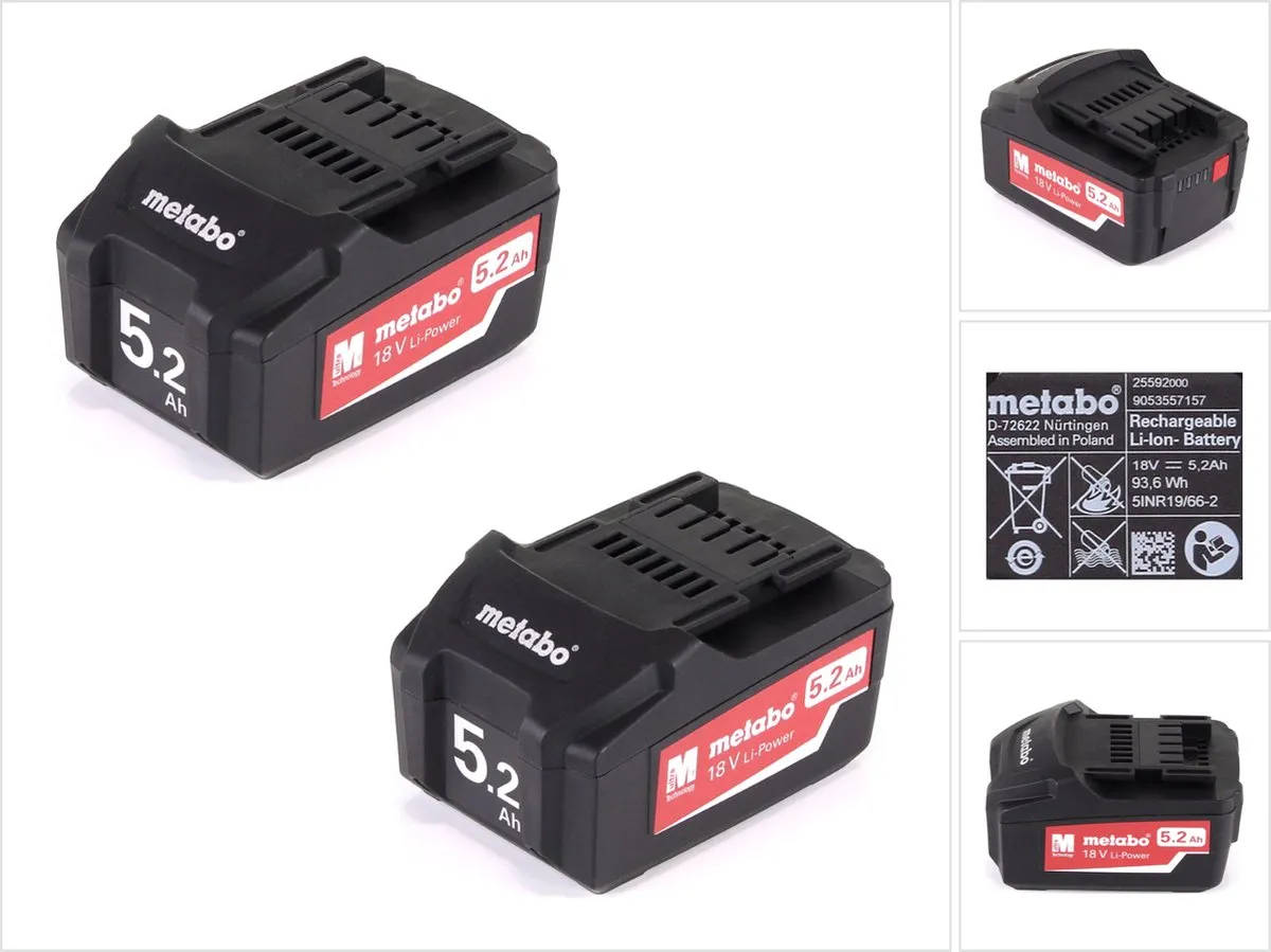 Metabo Li-Power 625592000 Accuset 18V