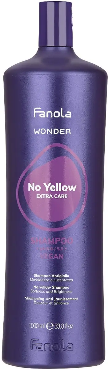Fanola Wonder No Yellow Shampoo 1000ml - Blond