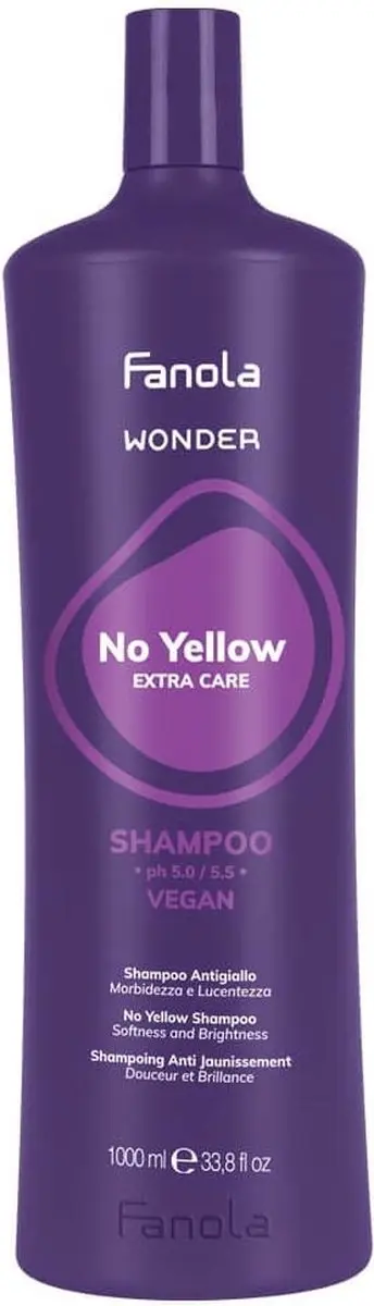 Fanola Wonder No Yellow Shampoo 1000ml